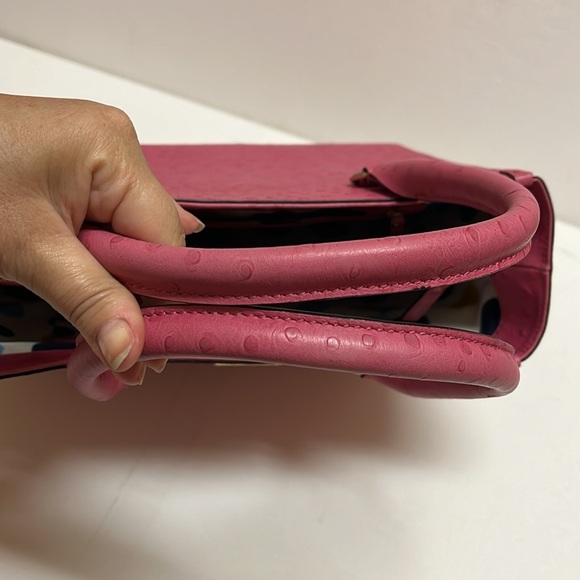Kate Spade pink ostrich leather satchel - Picture 14 of 16